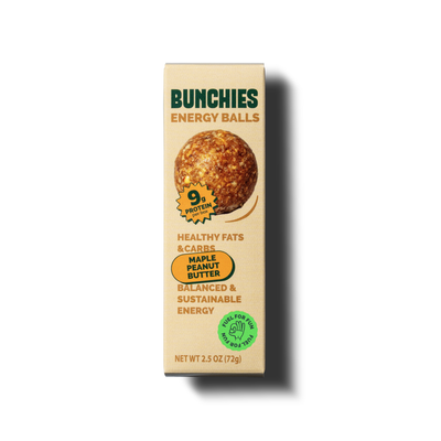 BUNCHIES Energy Balls – Maple Peanut Butter
