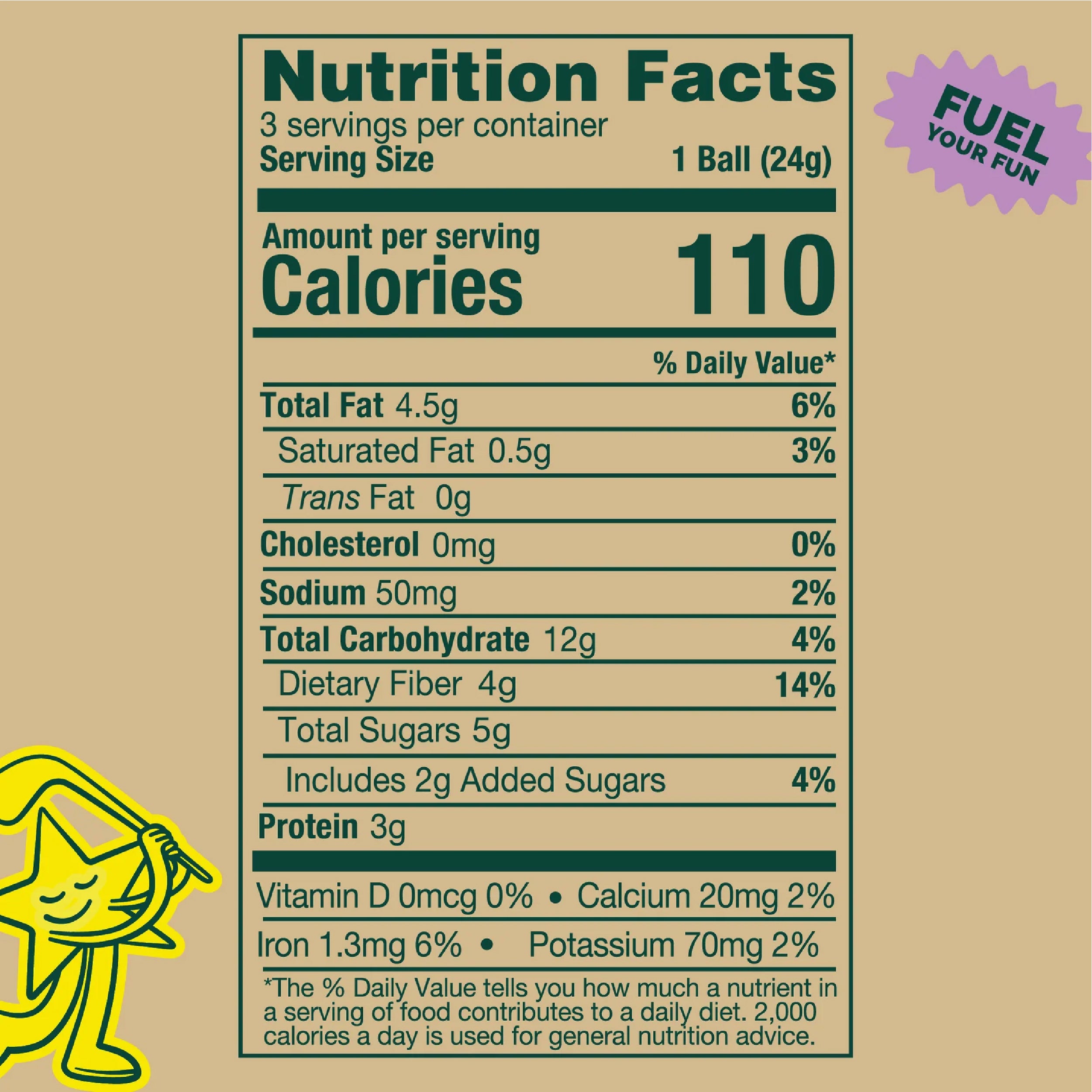 WHOLESALE 6pk / BUNCHIES Energy Balls – Vanilla Almond